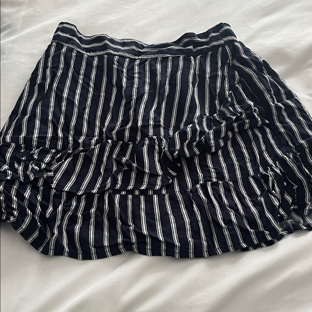 Abercrombie Kids Black and White Asymmetrical Dress
